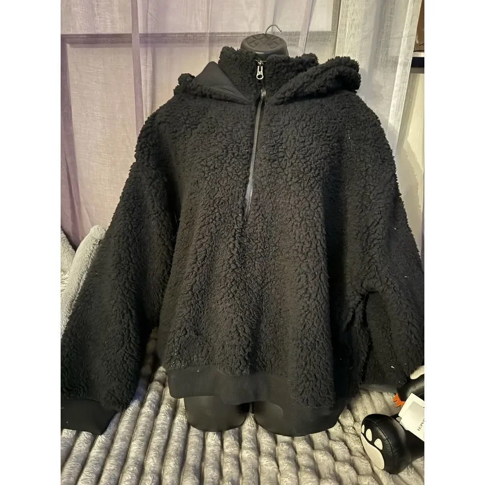 Nwt victorias secret VS plush half zip fleece sweatshirt